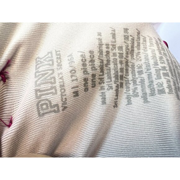 Pink Victoria's Secret Women's One Piece Swimsuit Deep Plunge V Neck Sz M Purple - Picture 8 of 8